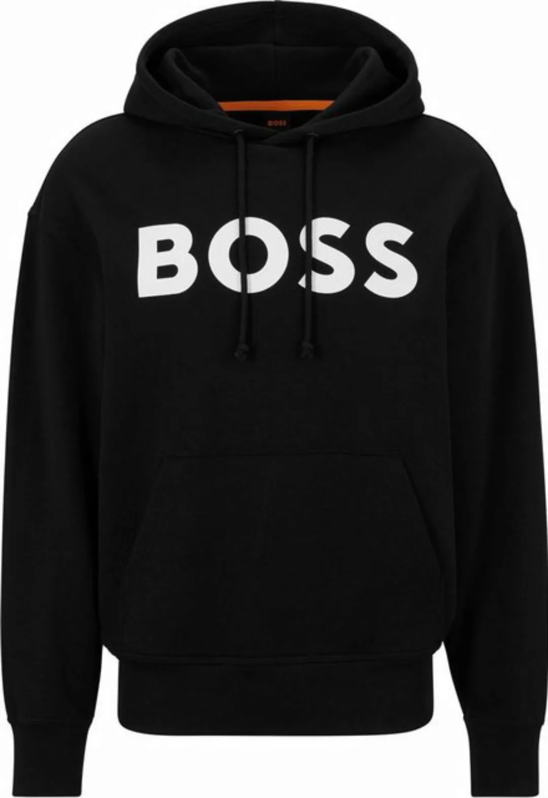 BOSS ORANGE Hoodie WebasicHood mit weißem Logodruck günstig online kaufen