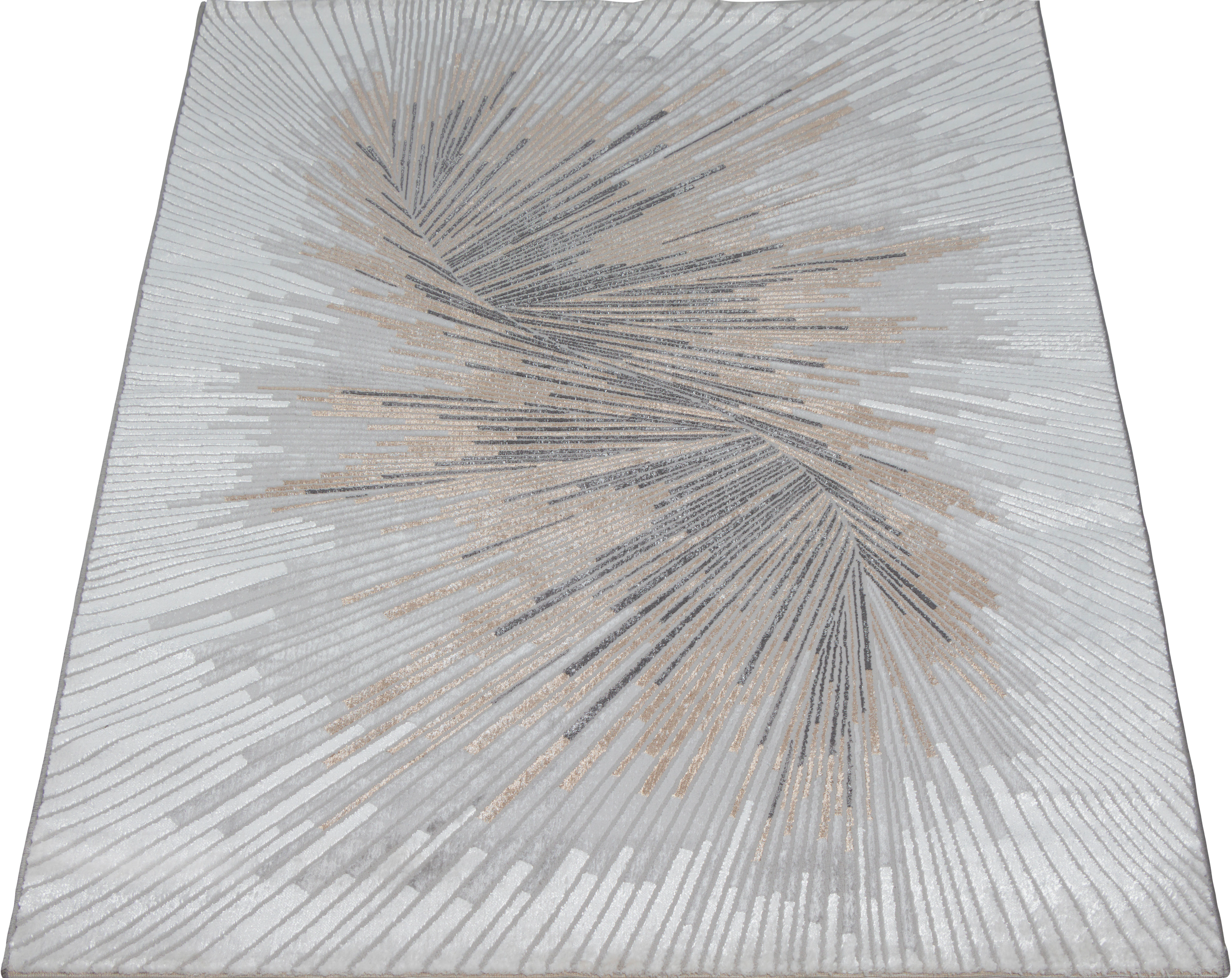 Leonique Teppich »Elora Kurzflor«, rechteckig, mit leichtem Glanz, Hoch Tie günstig online kaufen