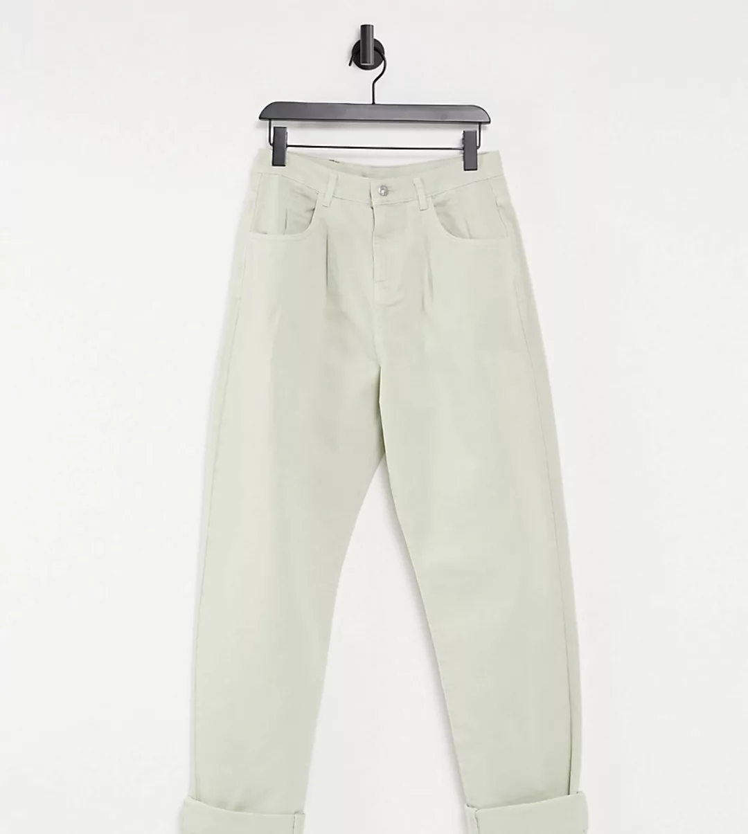 Reclaimed Vintage Inspired – The '83 – Lockere Unisex-Jeans in Stein-Neutra günstig online kaufen