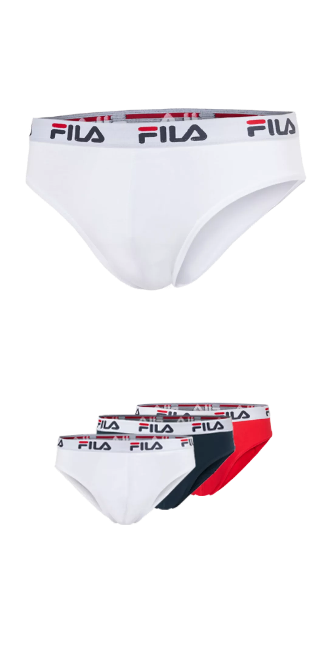 Fila Slip, (3er Pack), mit elastischem Logobund günstig online kaufen