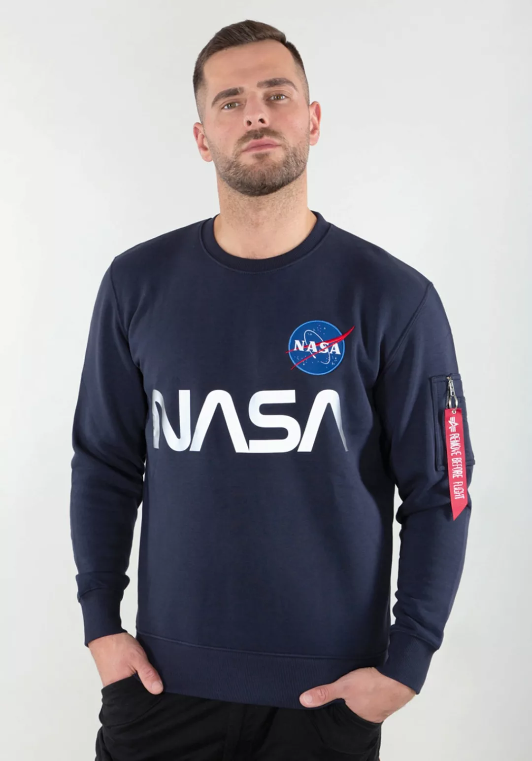 Alpha Industries Sweater "ALPHA INDUSTRIES Men - Sweatshirts NASA Reflectiv günstig online kaufen