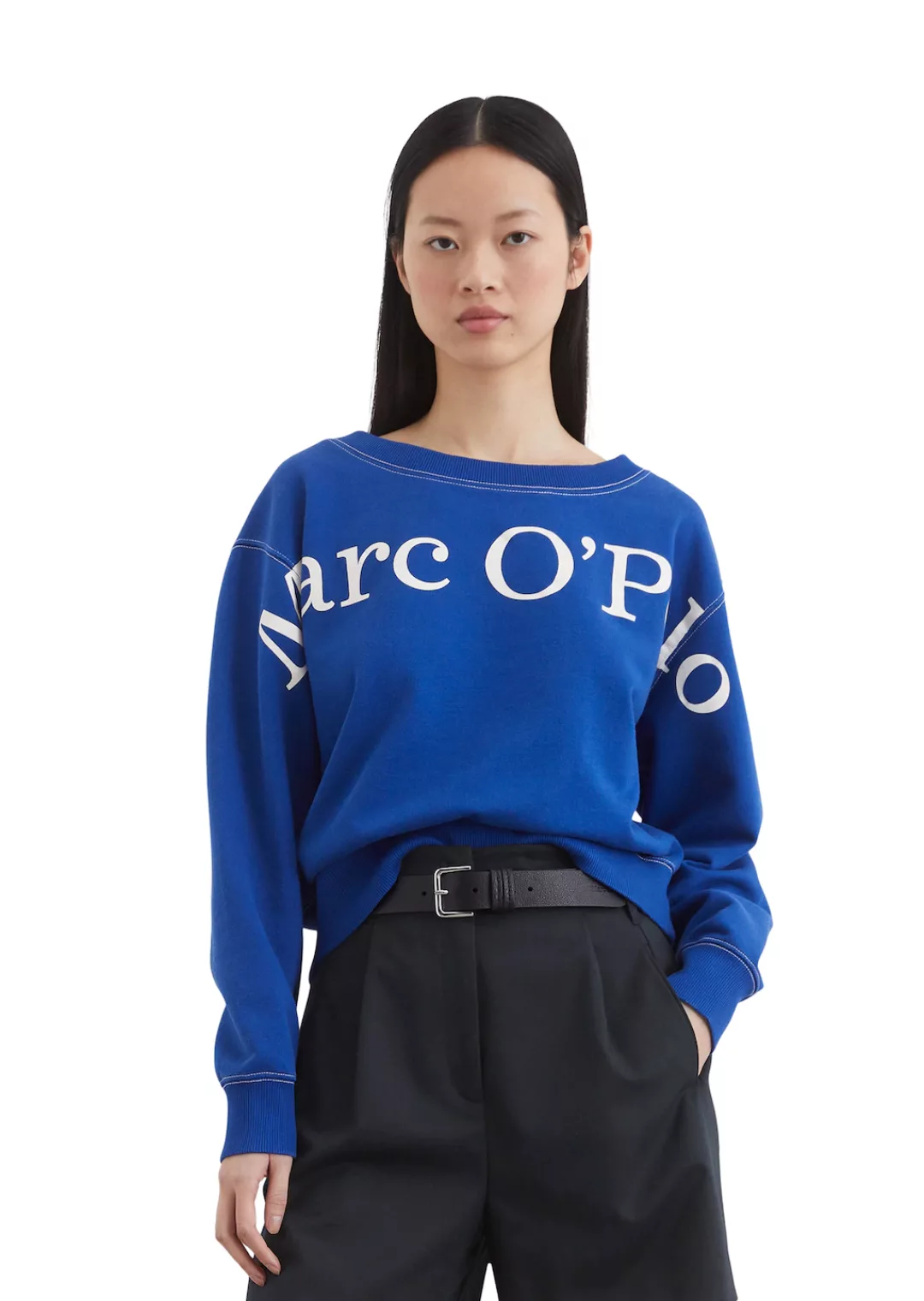 Marc OPolo Sweatshirt "gecroppte Form" günstig online kaufen