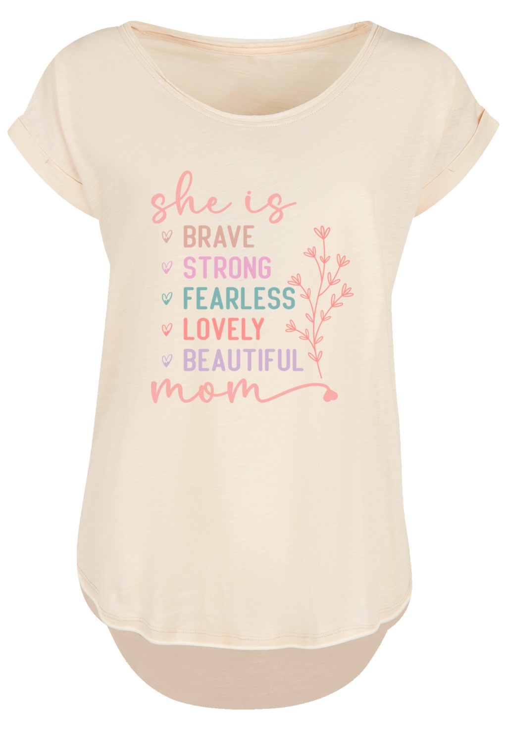 F4NT4STIC T-Shirt "Mothers Day Inspirational Message", Premium Qualität günstig online kaufen