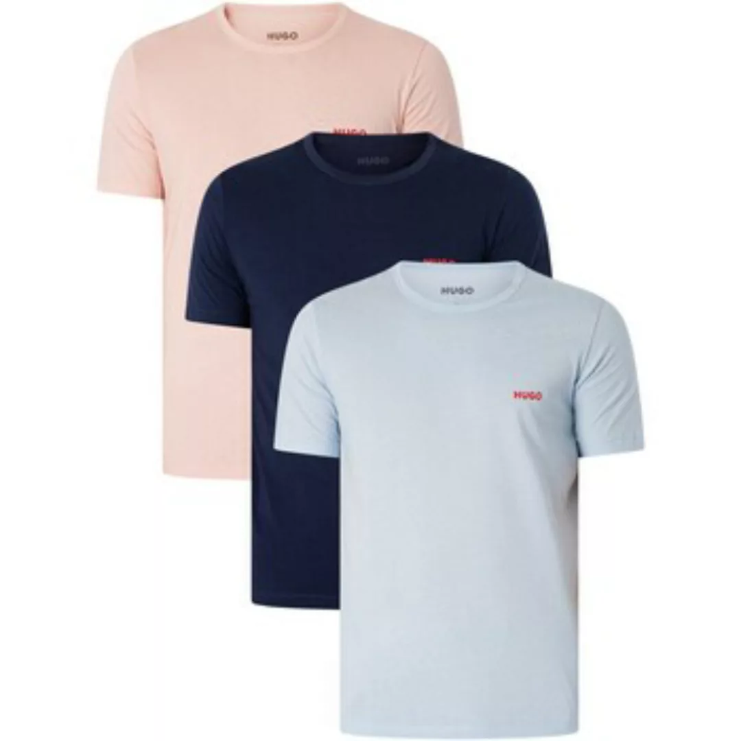 BOSS  Pyjamas/ Nachthemden 3er Pack Crew T-Shirts günstig online kaufen