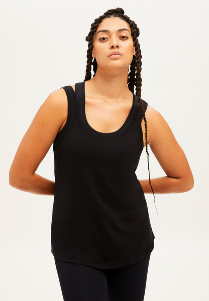 Benishaa - Damen Activewear Top Aus Tencel Lyocell Mix günstig online kaufen