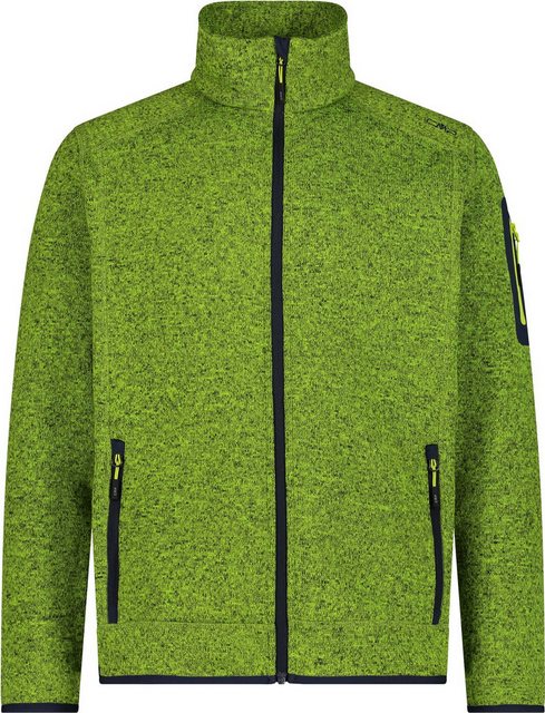 CMP Fleecejacke MAN JACKET LIME-B.BLUE günstig online kaufen