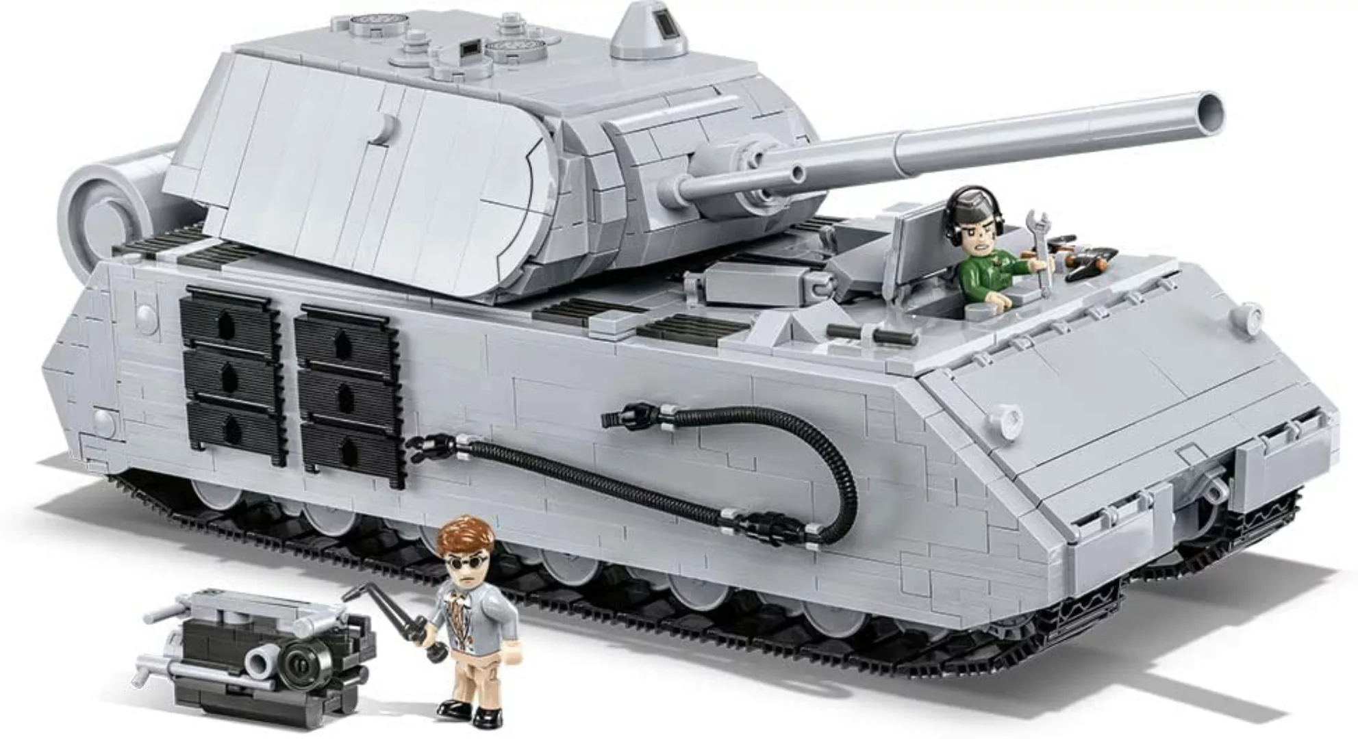 Cobi 2559 - Konstruktionsspielzeug - 1600 Pcs Wwii Panzer Viii Maus 1605 Kl günstig online kaufen