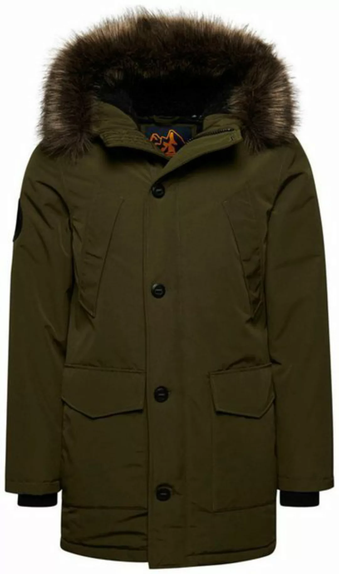 Superdry Steppjacke EVEREST FAUX FUR HOODED PARKA günstig online kaufen