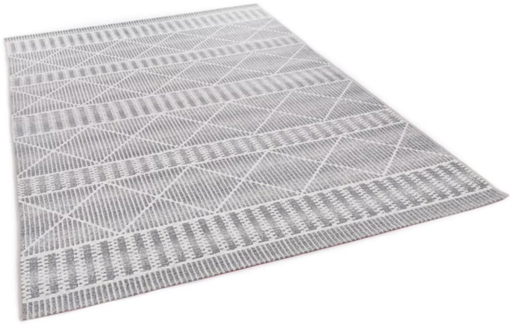 TOM TAILOR HOME Teppich »Funky Outdoor Geometric«, rechteckig, 5 mm Höhe, F günstig online kaufen