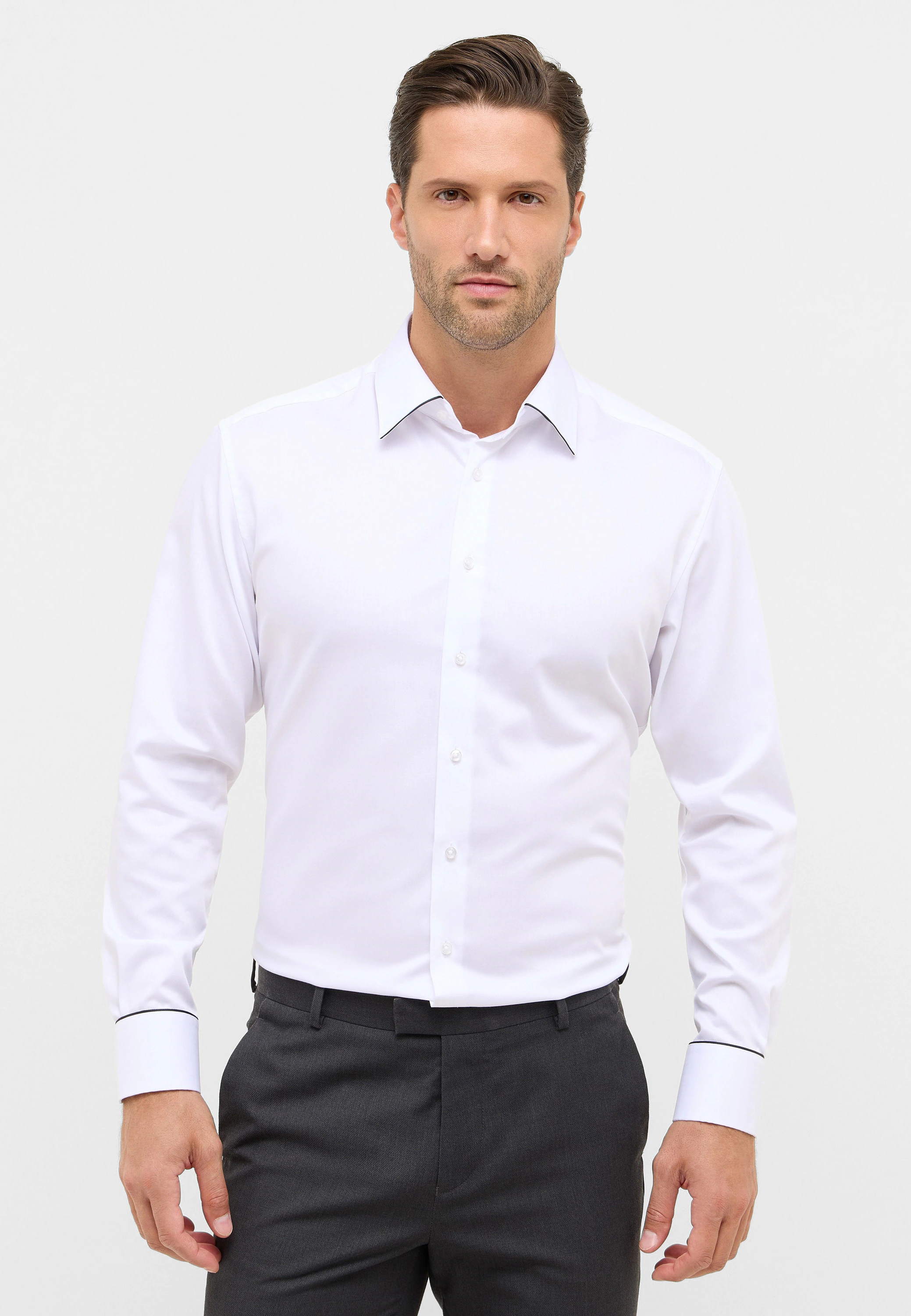 Eterna Langarmhemd "MODERN FIT", NON IRON (bügelfrei) günstig online kaufen