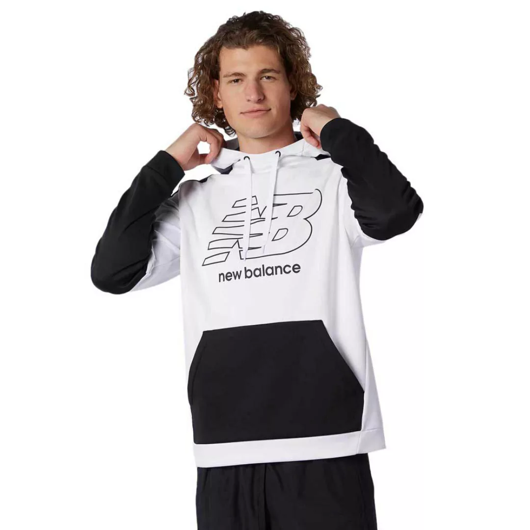 New Balance Tenacity Blocked Fleece Sweatshirt M White günstig online kaufen