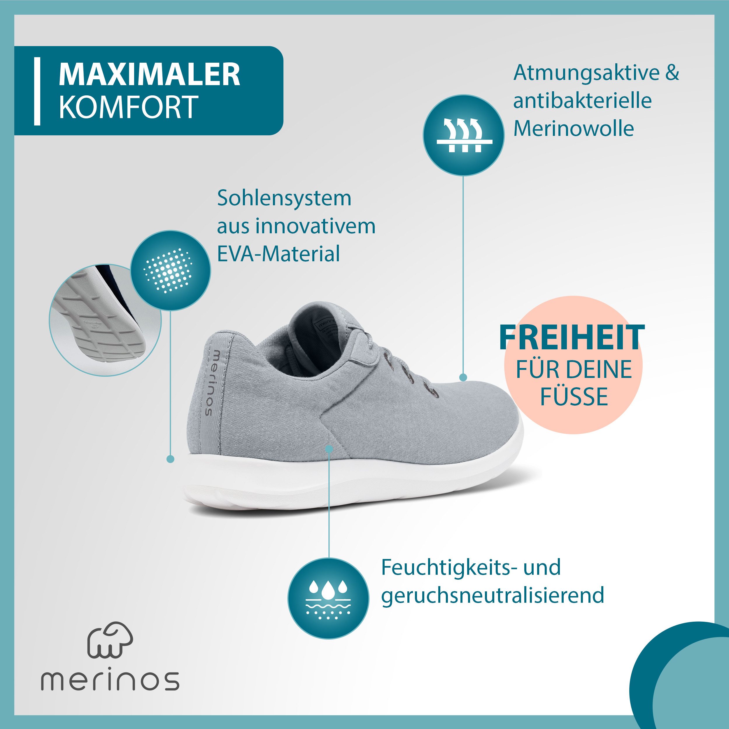 merinos - merinoshoes.de Sneaker Damen Schuhe günstig online kaufen