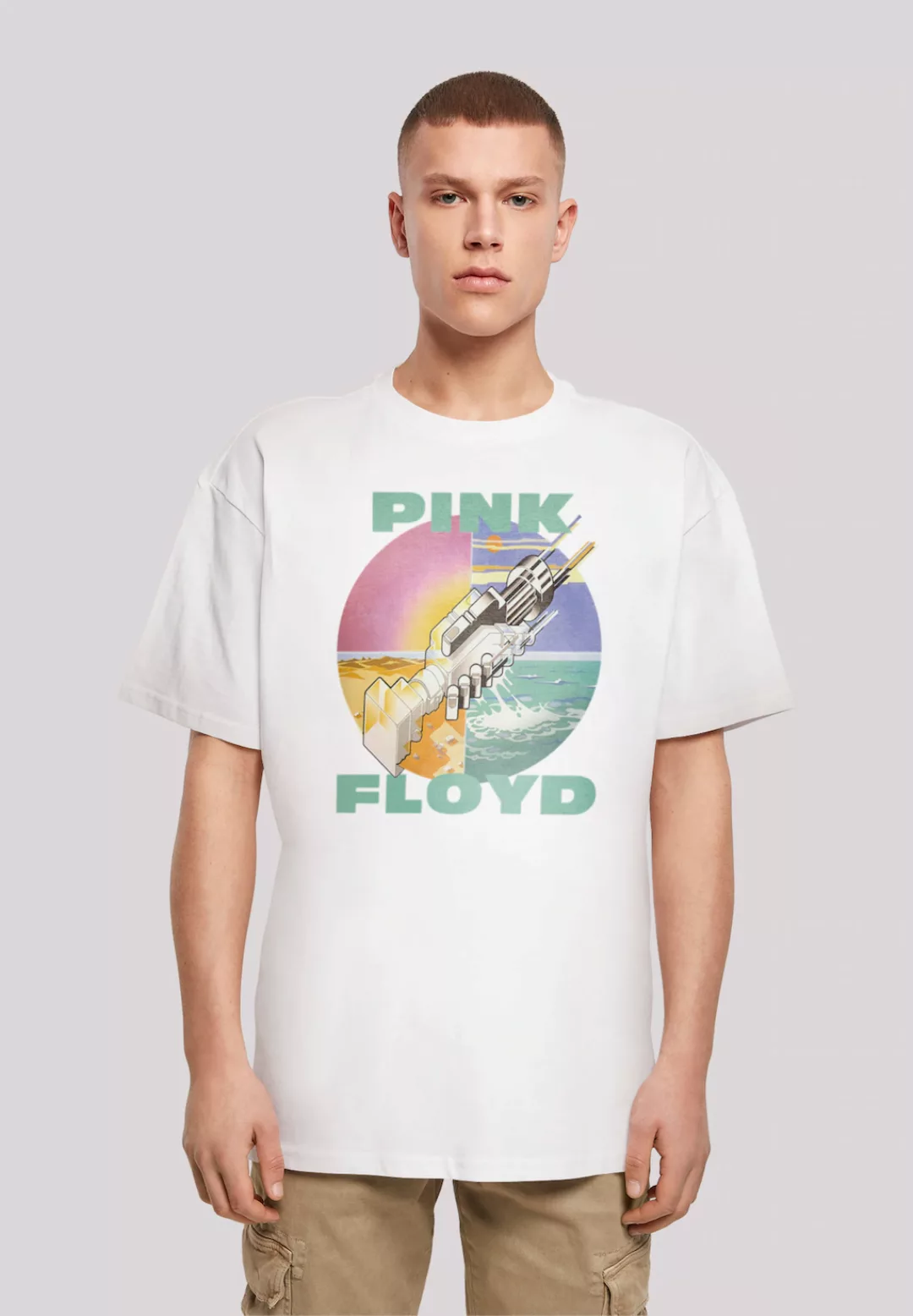 F4NT4STIC T-Shirt "Pink Floyd Wish You Were Here Rock Band Album", Print günstig online kaufen