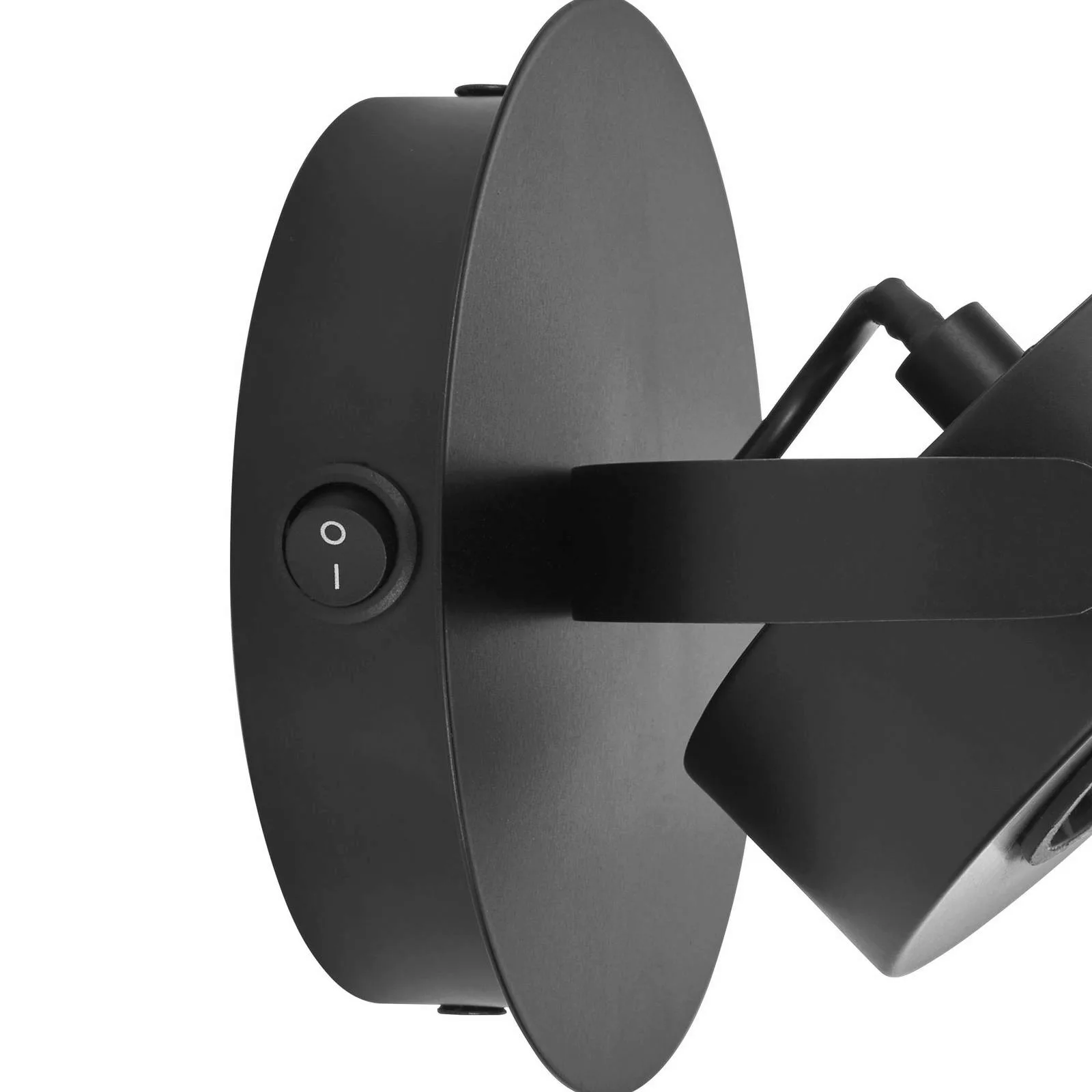LEDVANCE LED-Wandstrahler Venus, 3.000 K, Schalter, schwarz günstig online kaufen