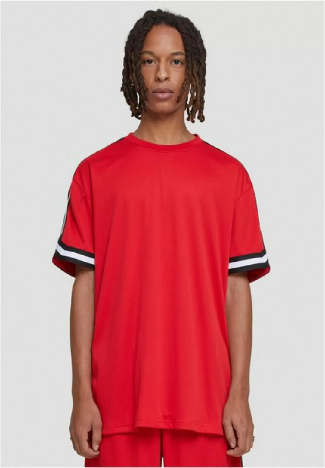 URBAN CLASSICS T-Shirt Oversized Stripes Mesh Tee günstig online kaufen