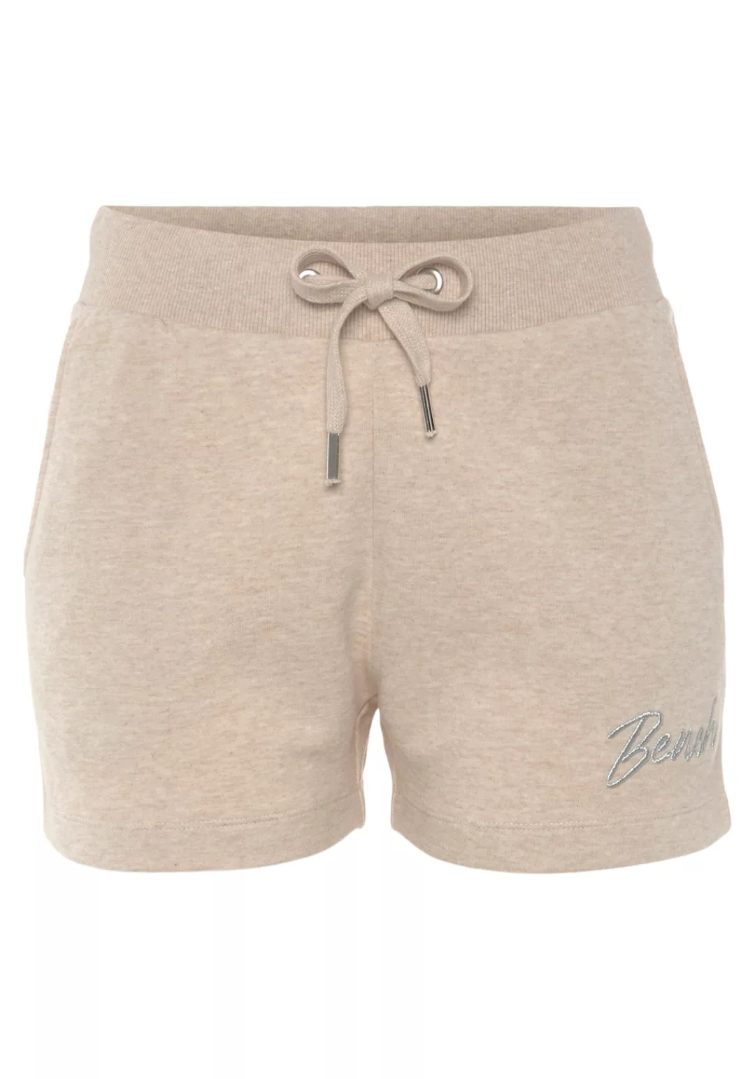 Bench. Loungewear Relaxshorts, mit kleiner glänzenden Logostickerei, Lounge günstig online kaufen