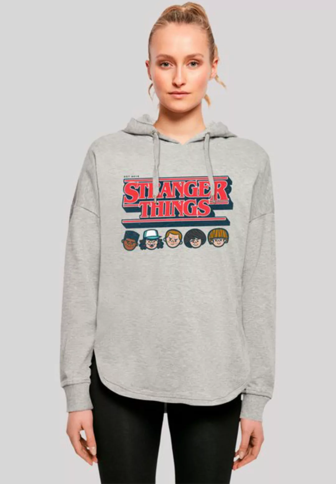 F4NT4STIC Kapuzenpullover "Stranger Things Caricature Logo Netflix TV Serie günstig online kaufen