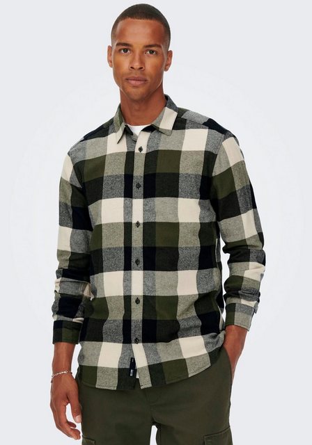 ONLY & SONS Karohemd GUDMUND LIFE LS 3T CHECK SHIRT günstig online kaufen