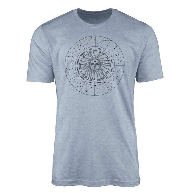 Sinus Art T-Shirt Premium T-Shirt Alchemy Serie Symbole angenehmer Tragekom günstig online kaufen