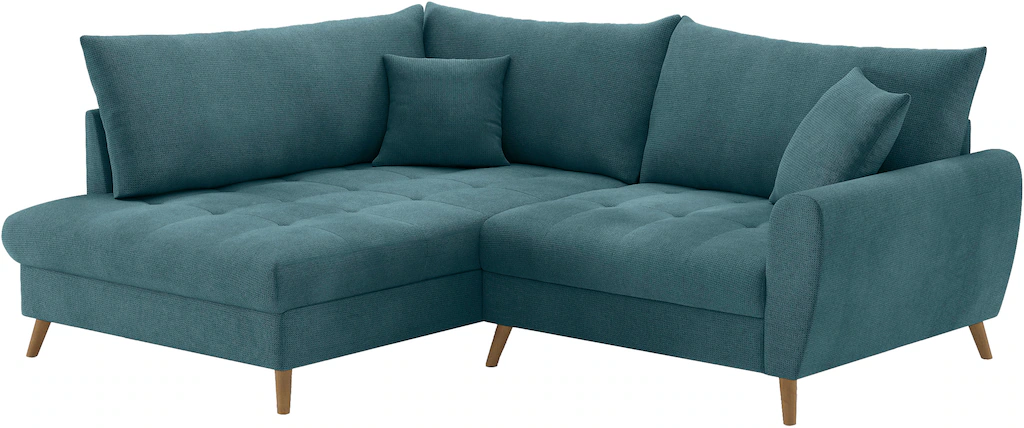 Mr. Couch Ecksofa "Blackburn II, L-Form", Mit Kaltschaumpolsterung bis 140 günstig online kaufen