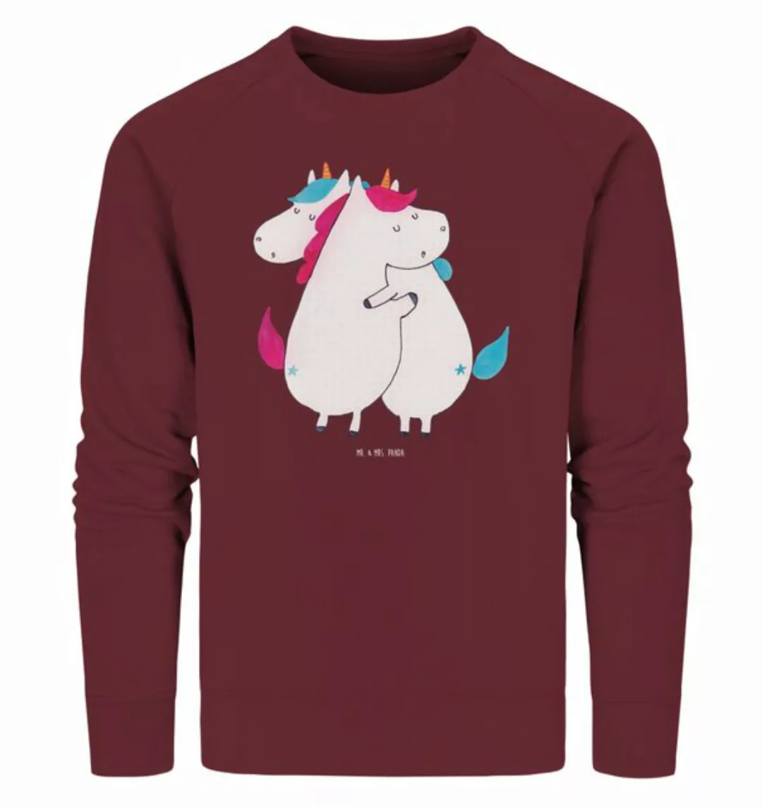 Mr. & Mrs. Panda Longpullover Größe S Einhörner Umarmen - Burgundy - Gesche günstig online kaufen