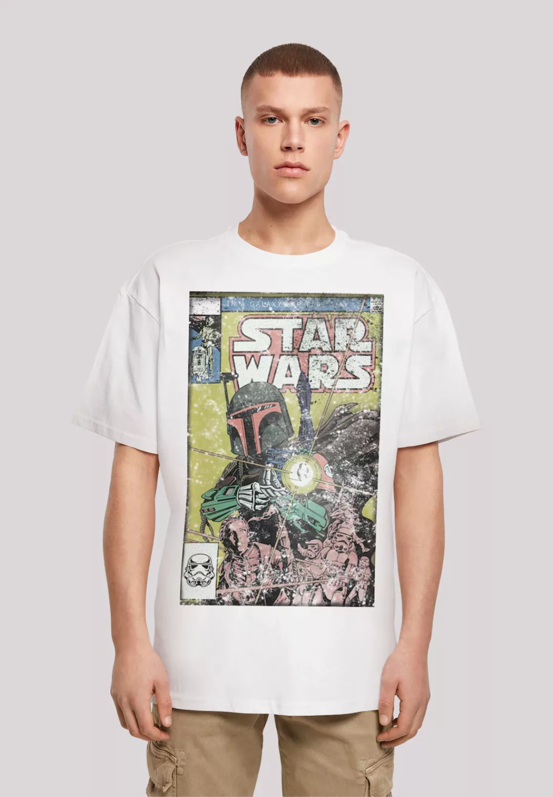 F4NT4STIC T-Shirt "Star Wars The Mandalorian The Child Poses", Print günstig online kaufen