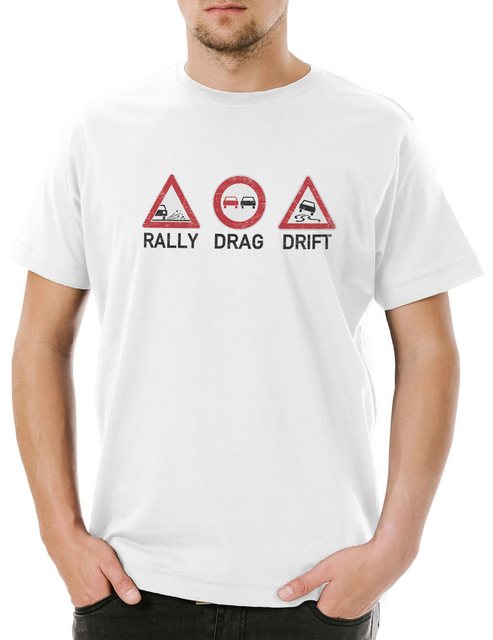 Urban Backwoods Print-Shirt Rally Drag Drift Herren T-Shirt Race Racing Car günstig online kaufen