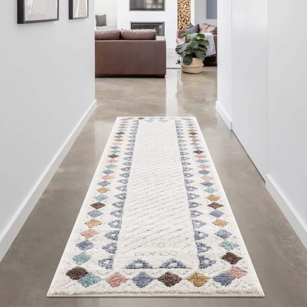 Carpet City Hochflor-Läufer »FOCUS 3034«, rechteckig, 20 mm Höhe, Boho-Tepp günstig online kaufen