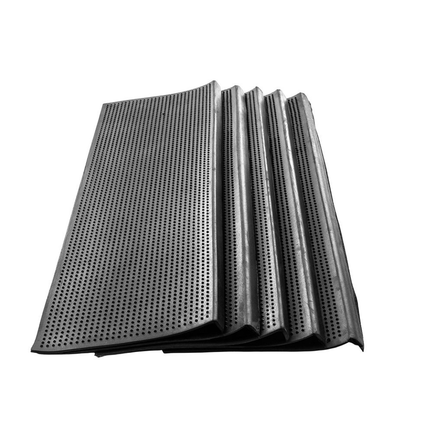 Jet-Line Stufenmatte Stairs aus Gummi Wetterfest Rutschhemmend 25 x 75 cm 5 günstig online kaufen