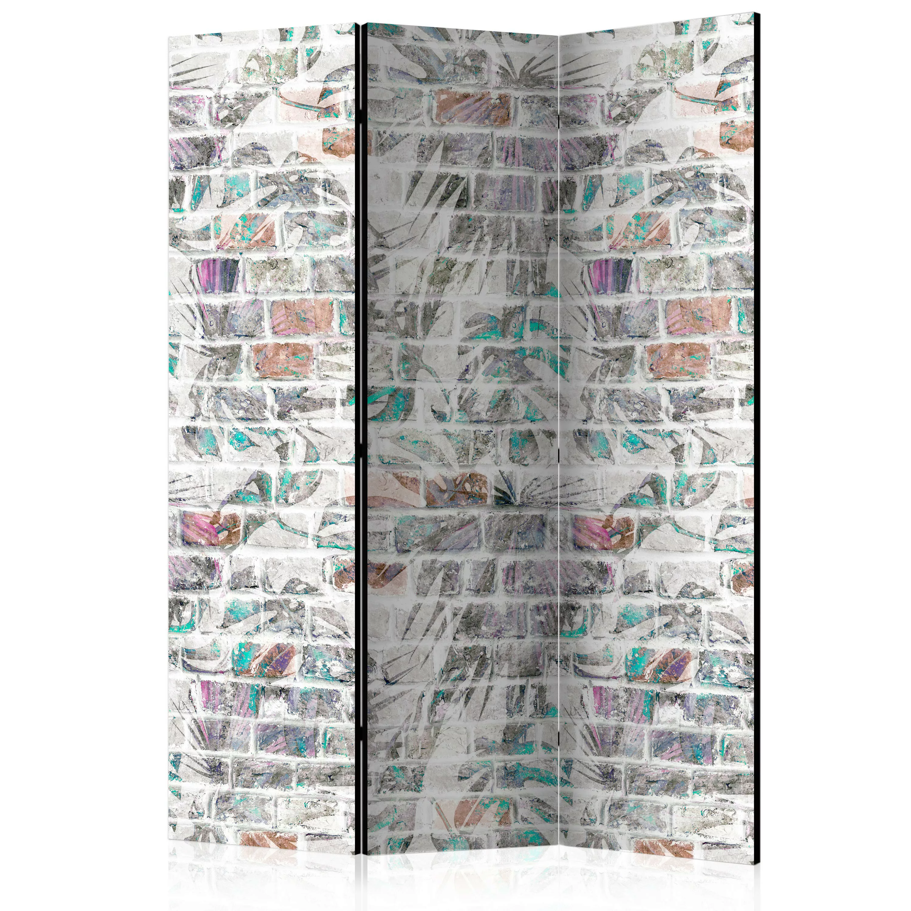 3-teiliges Paravent - Palm Wall [room Dividers] günstig online kaufen