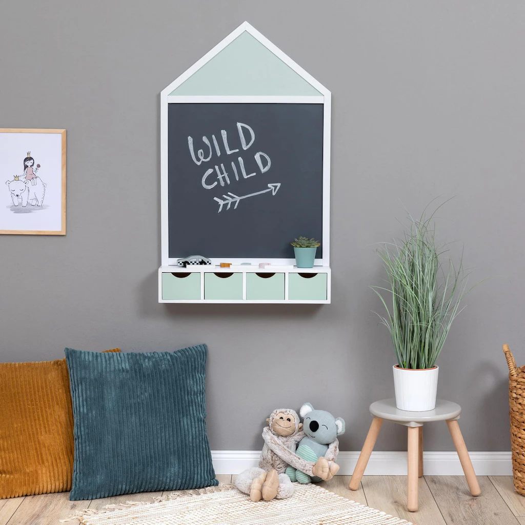 MUSTERKIND® Wandtafel »Juncus, weiß/mint« günstig online kaufen