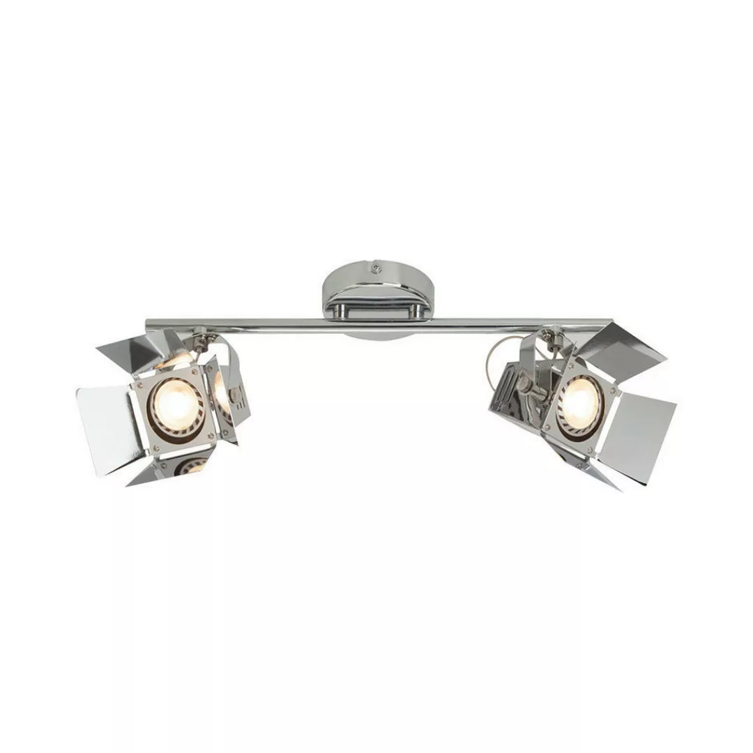 SPOT Light Spotbalken 2584228 Chrom Metall B/H: ca. 37x20 cm GU10 2 Brennst günstig online kaufen