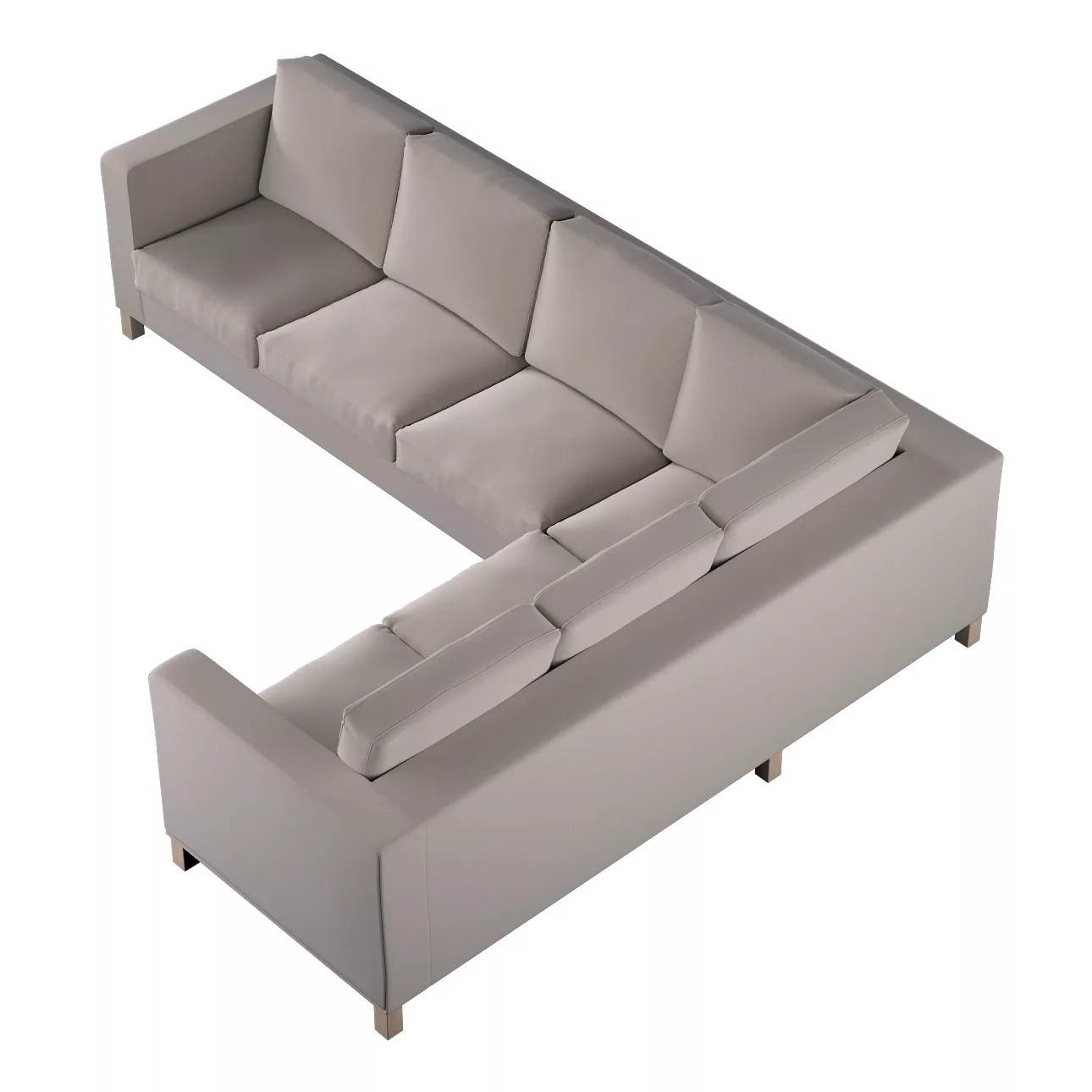 Bezug für Karlanda Sofa Ecke links, beige, 36cm x 30cm x 50cm, Ingrid (705- günstig online kaufen