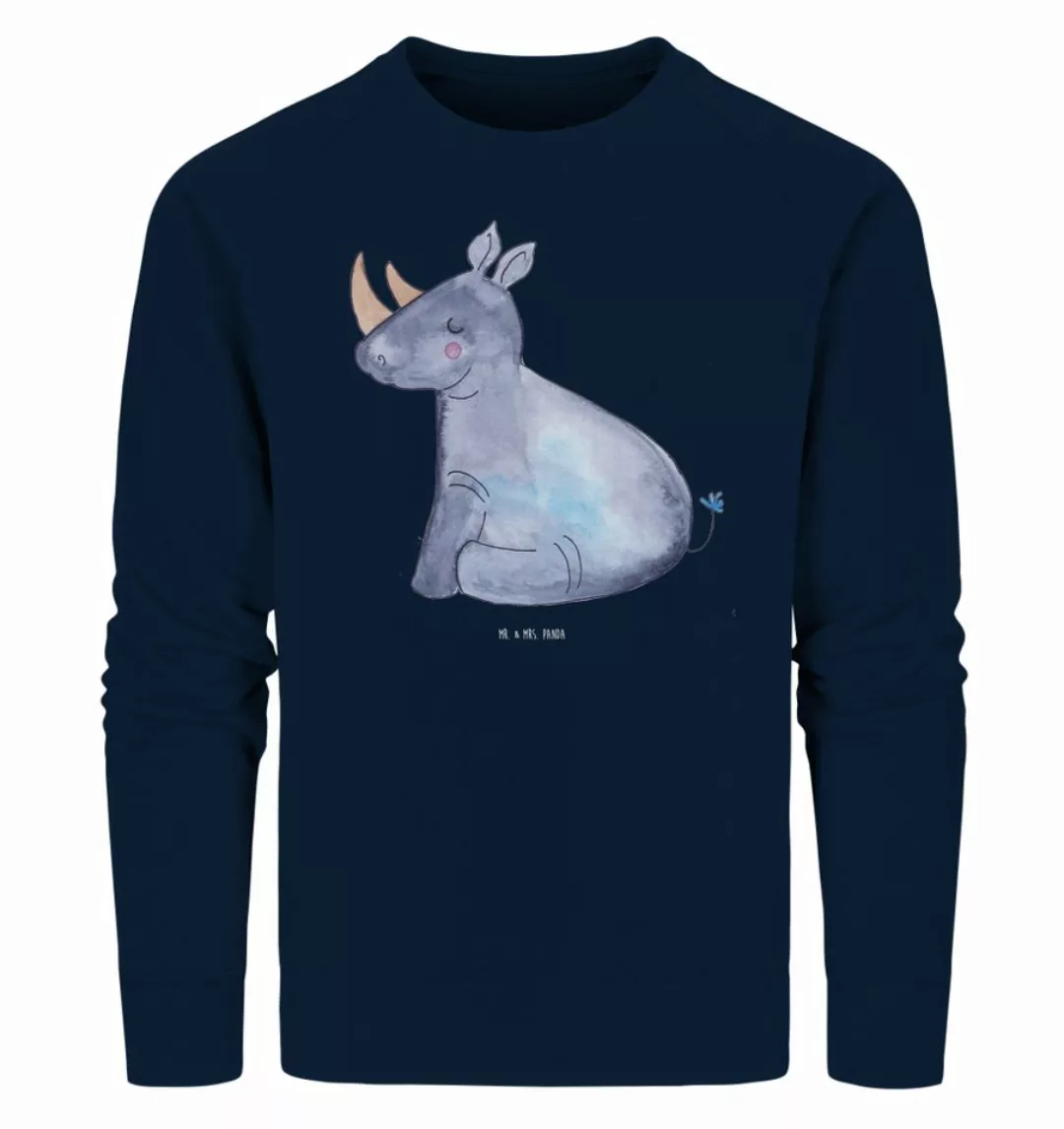 Mr. & Mrs. Panda Longpullover Einhorn Nashorn Größe L - French Navy - Gesch günstig online kaufen