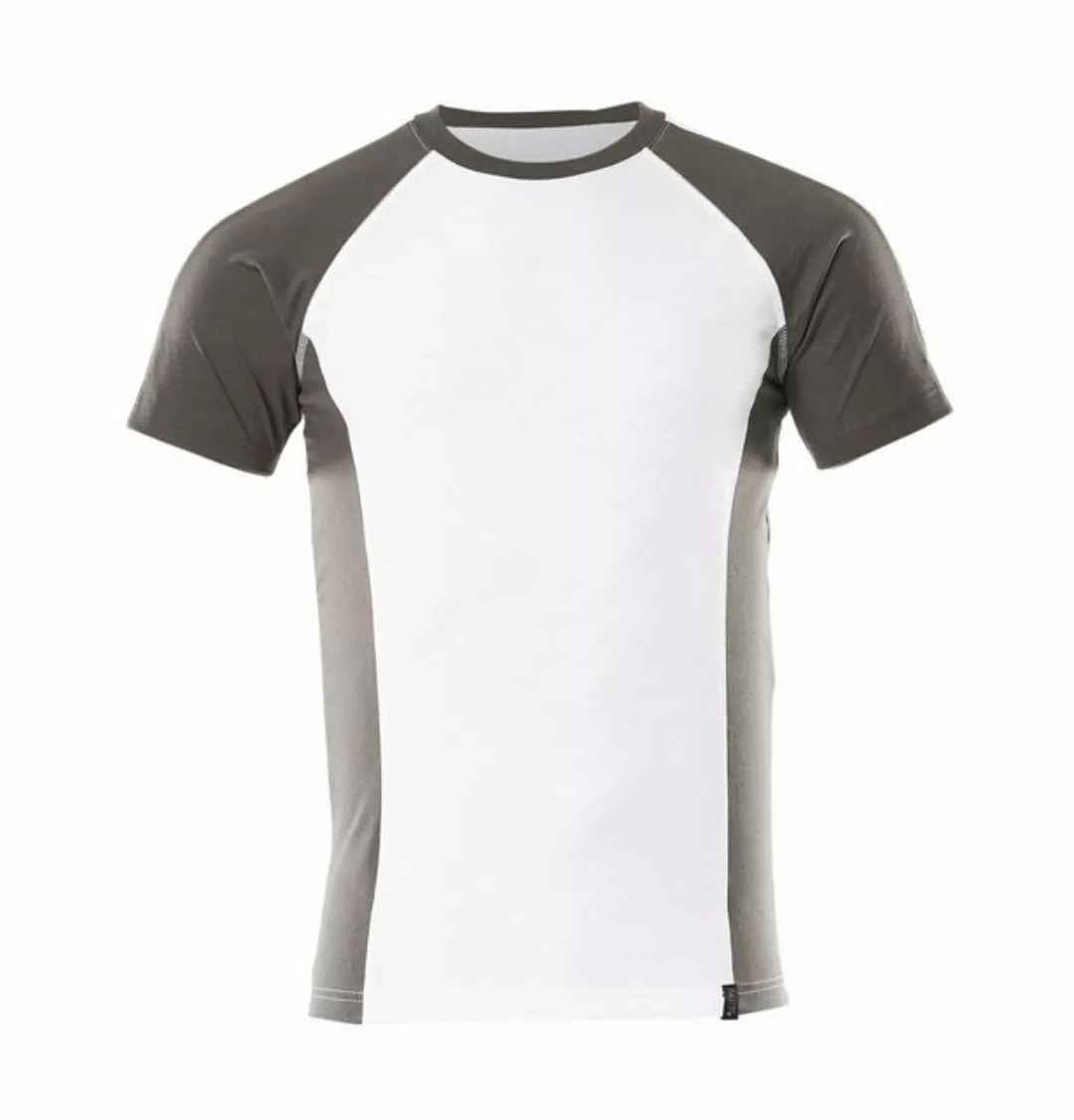 Mascot T-Shirt MASCOT® Potsdam T-shirt weiss/dunkelanthrazit Größe 2XL günstig online kaufen