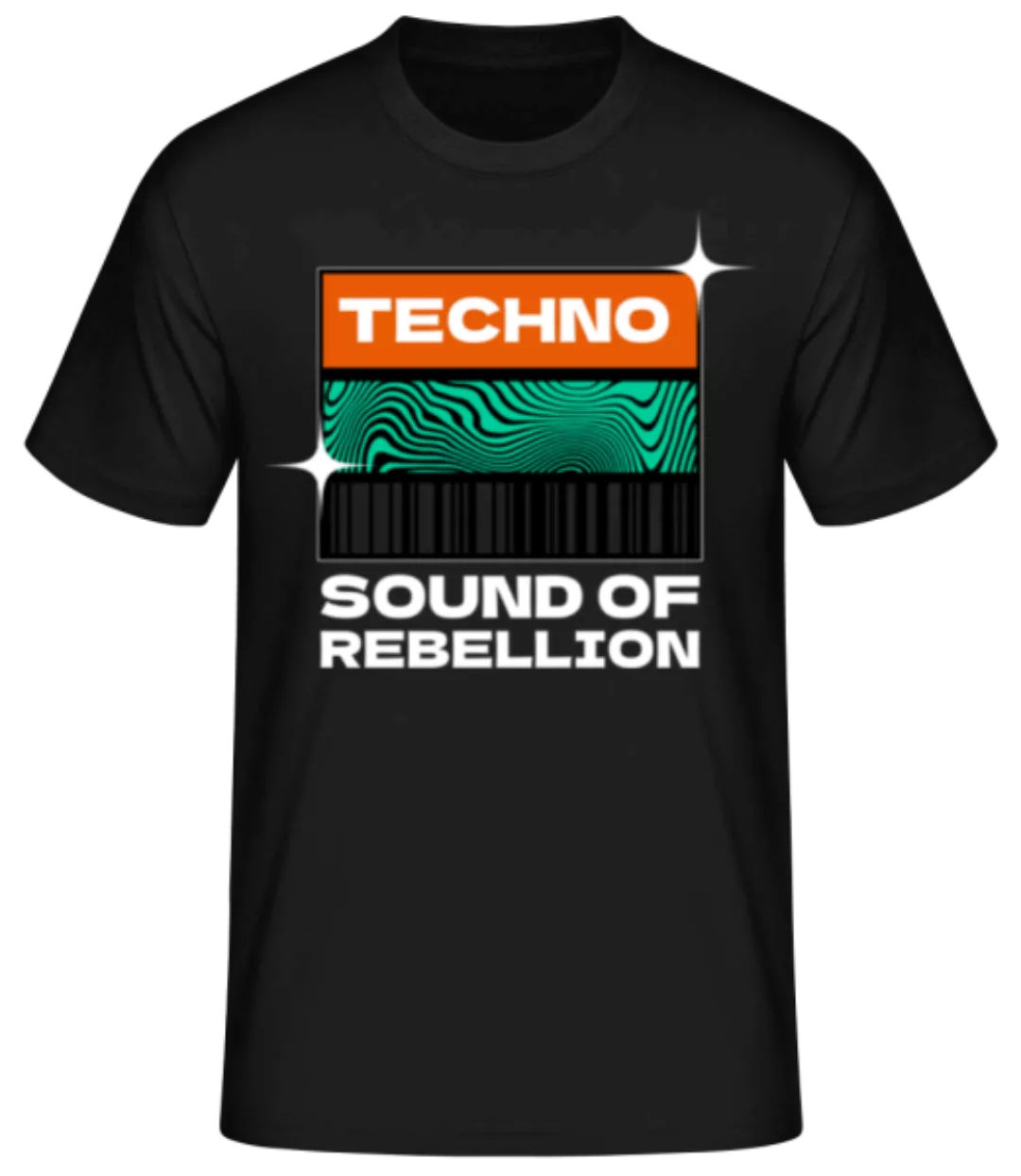 Techno Sound Of Rebellion · Männer Basic T-Shirt günstig online kaufen