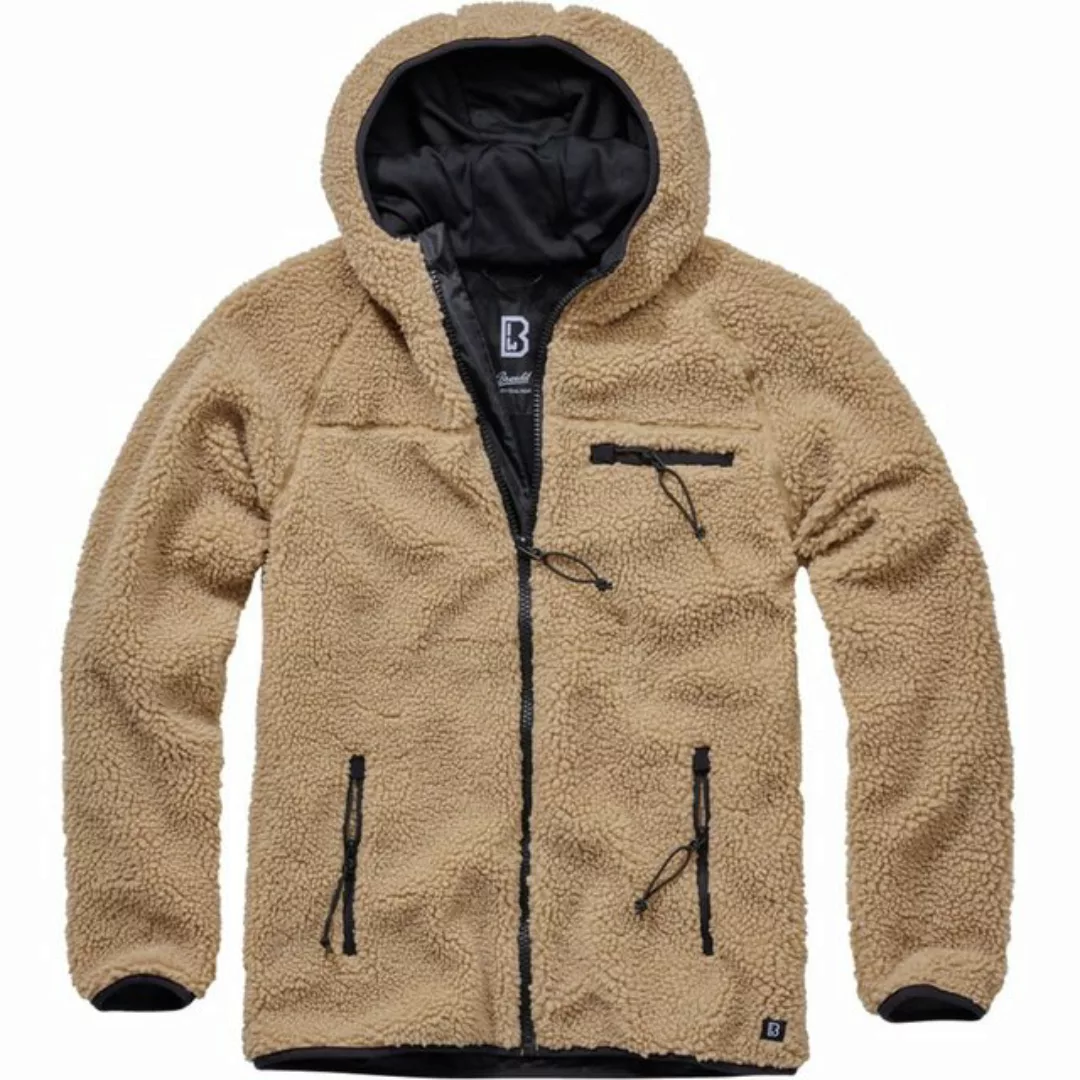 Brandit Outdoorjacke Brandit Teddyfleece Worker Jacke mit Kapuze günstig online kaufen