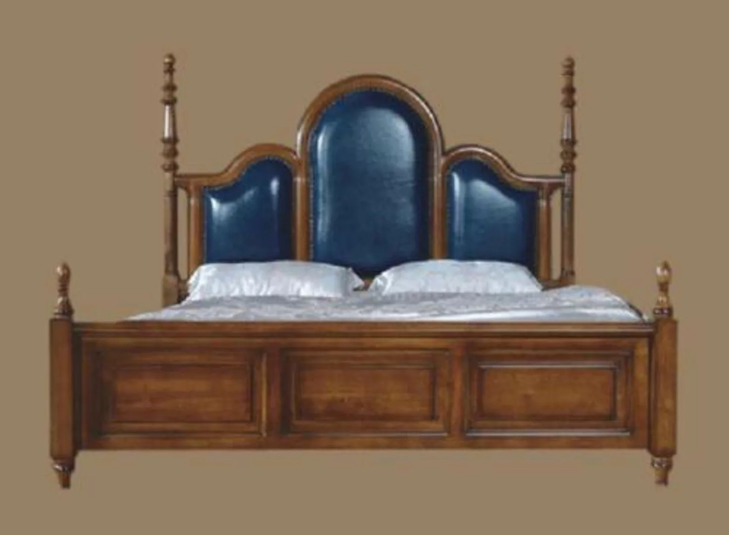 JVmoebel Bett, Doppelbett Holz Polster Bett Luxus Schlafzimmer Betten Doppe günstig online kaufen