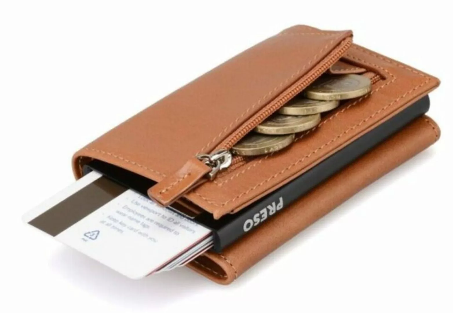 PRESO BAG Geldbörse Herren Geldbörse, Slim günstig online kaufen