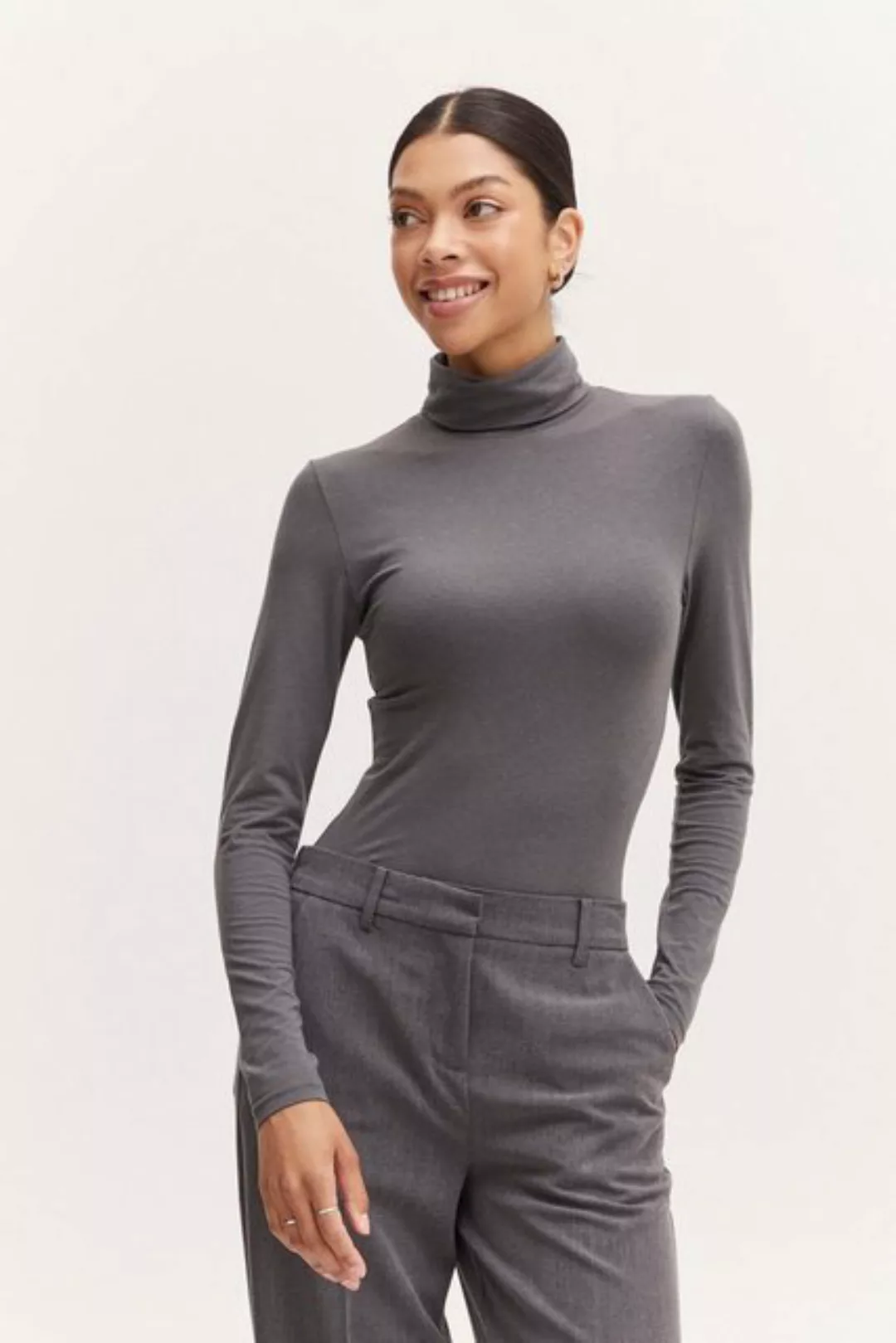 b.young Longpullover Pamila roll neck - 20802565 günstig online kaufen