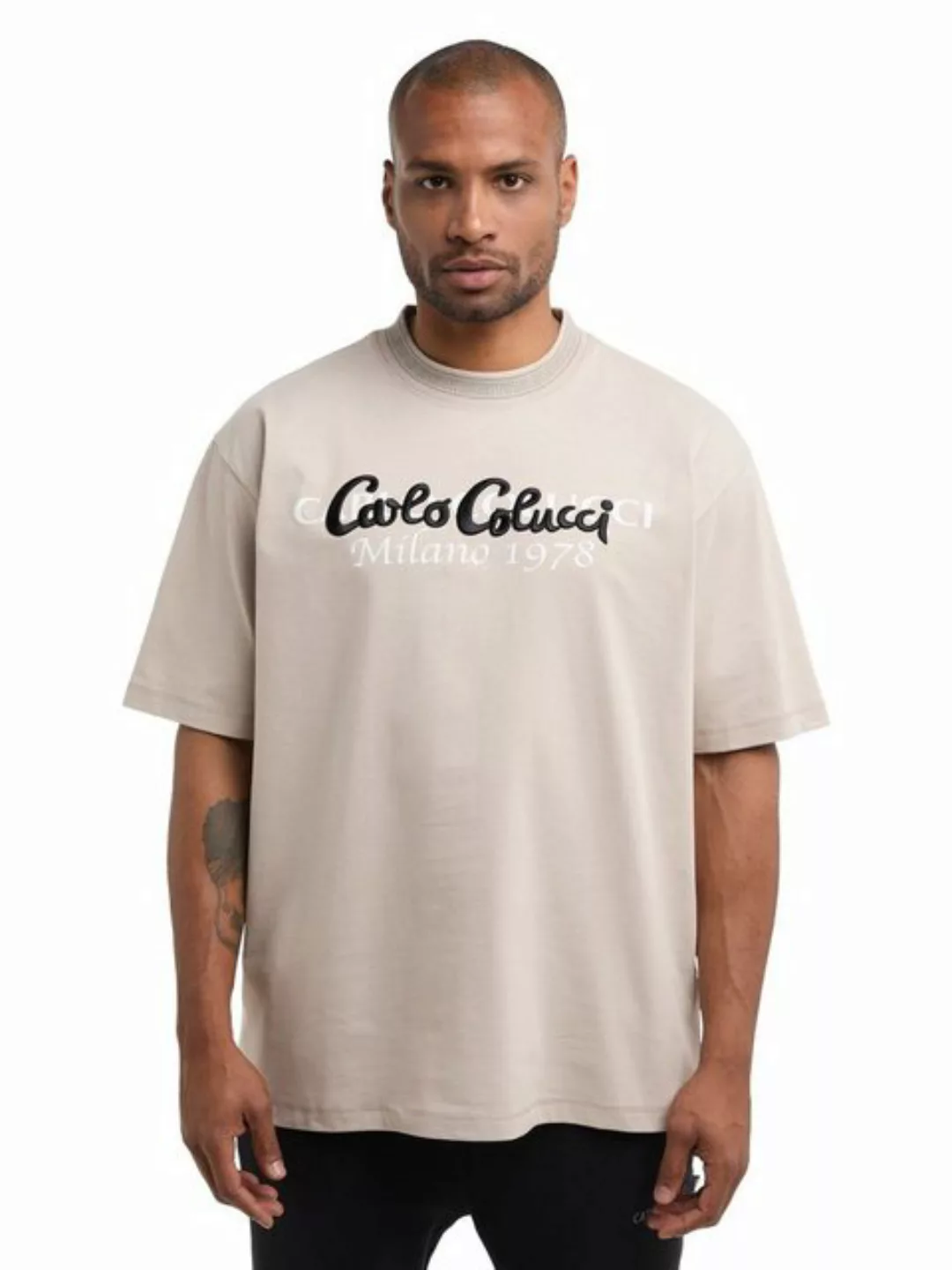 CARLO COLUCCI T-Shirt De Stafeni günstig online kaufen