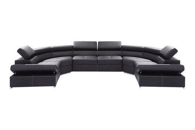 JVmoebel Ecksofa, XXL Wohnlandschaft 100% ITALY LEDER Sofa Couch Polster De günstig online kaufen