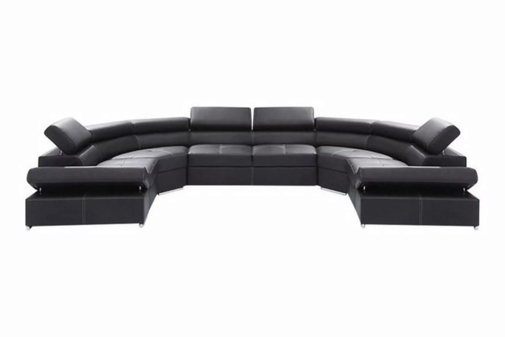 JVmoebel Ecksofa, XXL Wohnlandschaft 100% ITALY LEDER Sofa Couch Polster De günstig online kaufen