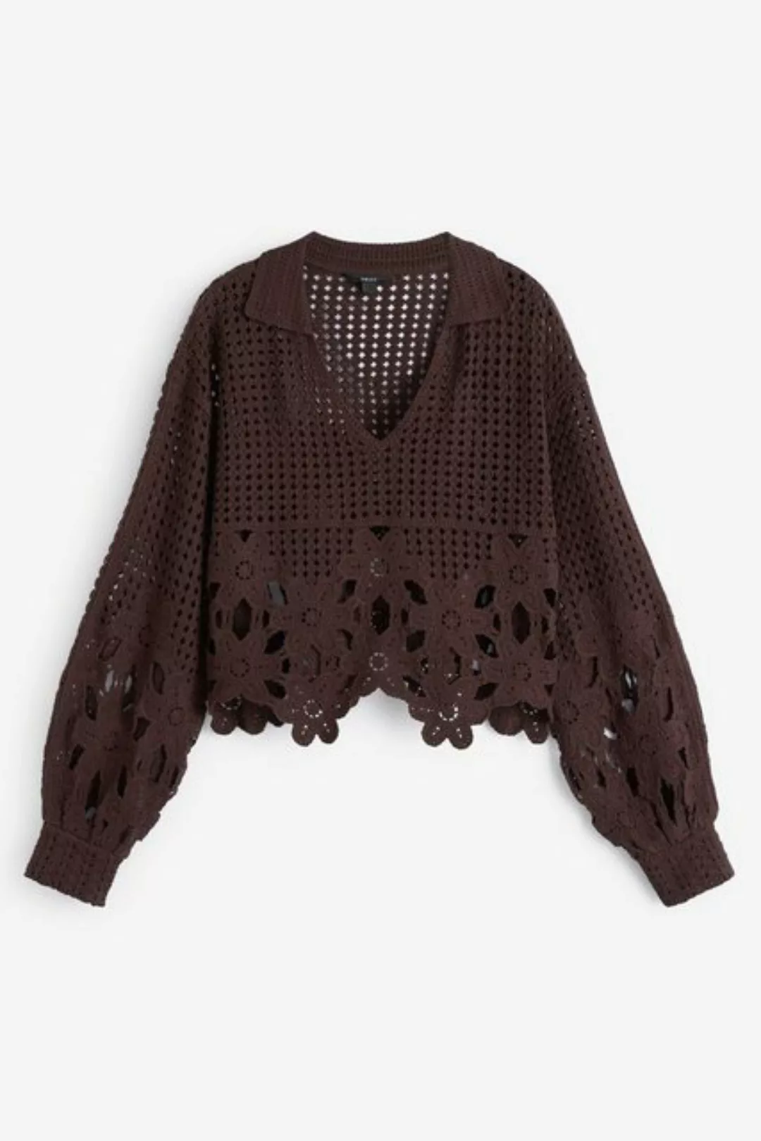 Next Langarm-Poloshirt Pullover mit Polokragen und langen Ärmeln (1-tlg) günstig online kaufen