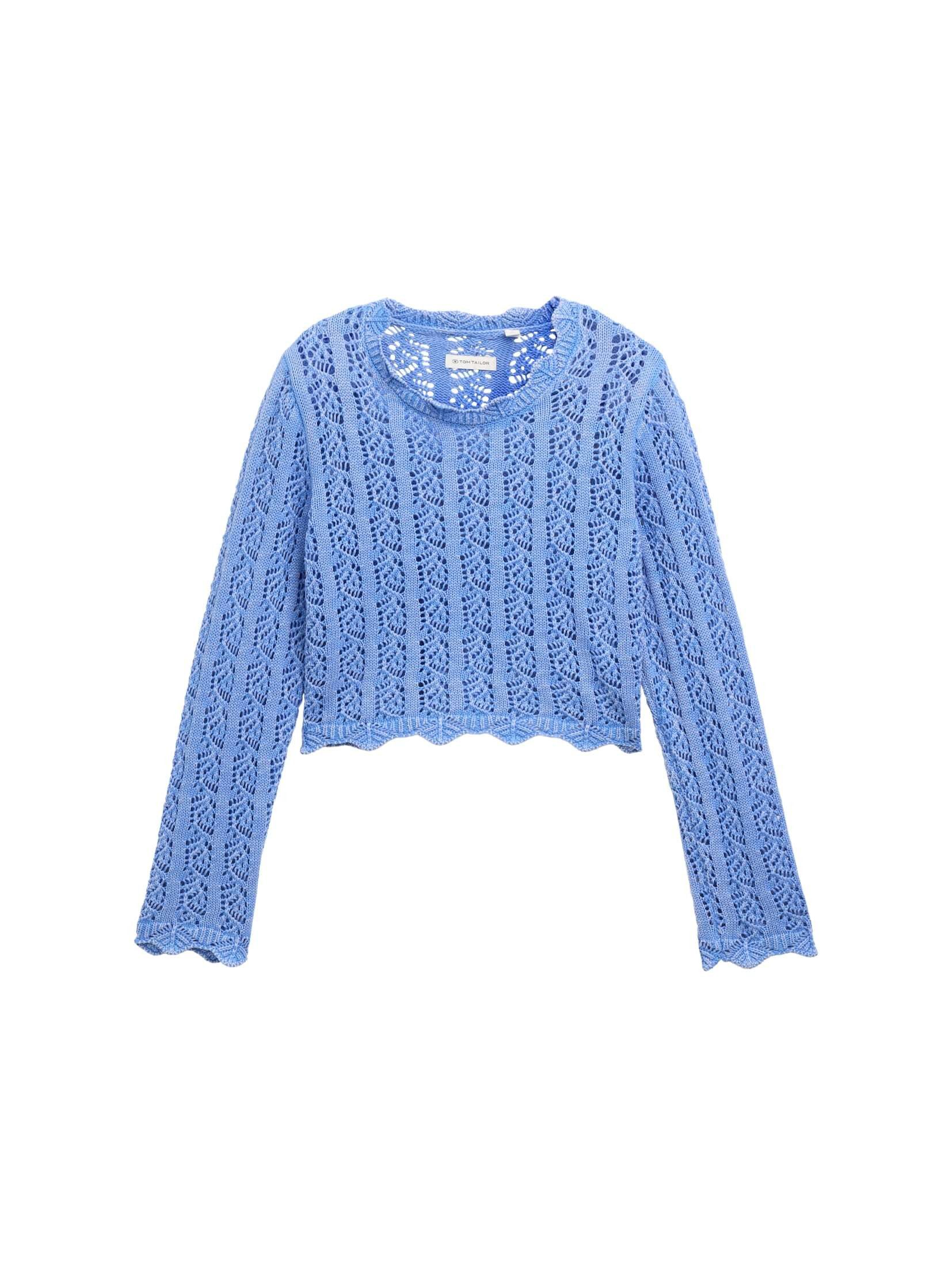TOM TAILOR Strickpullover Cropped Ajour Strickpullover günstig online kaufen