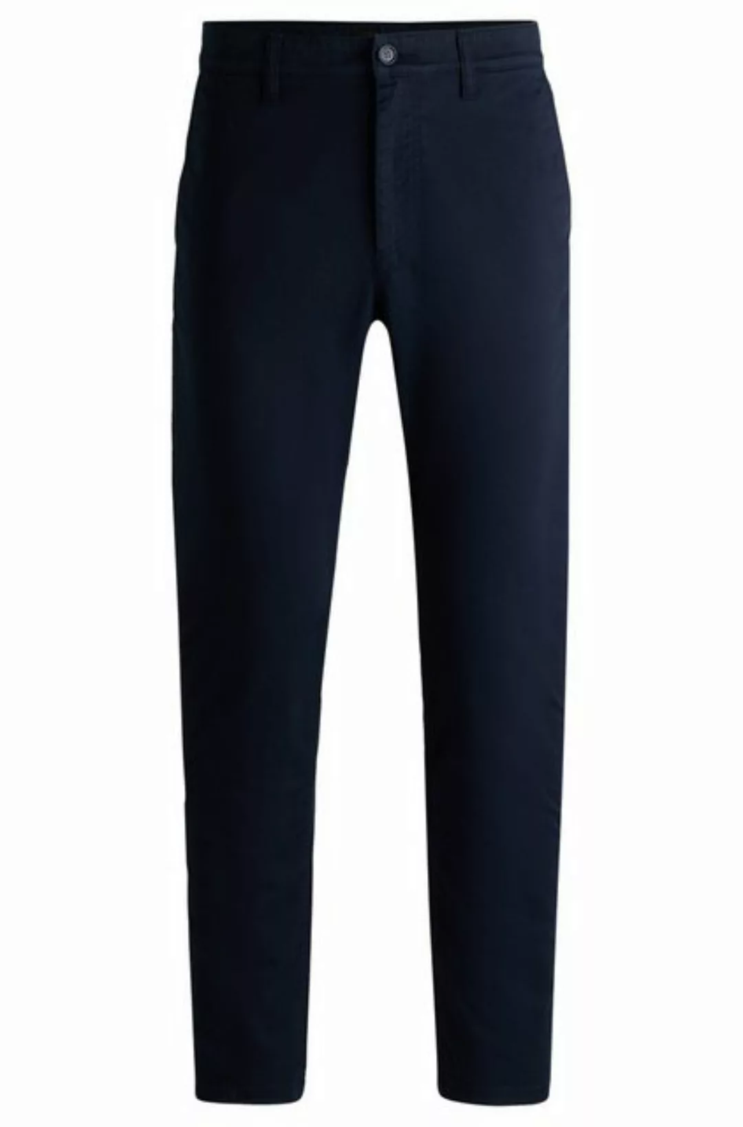 BOSS Satin Chino Navy - Größe W 36 - L 34 günstig online kaufen