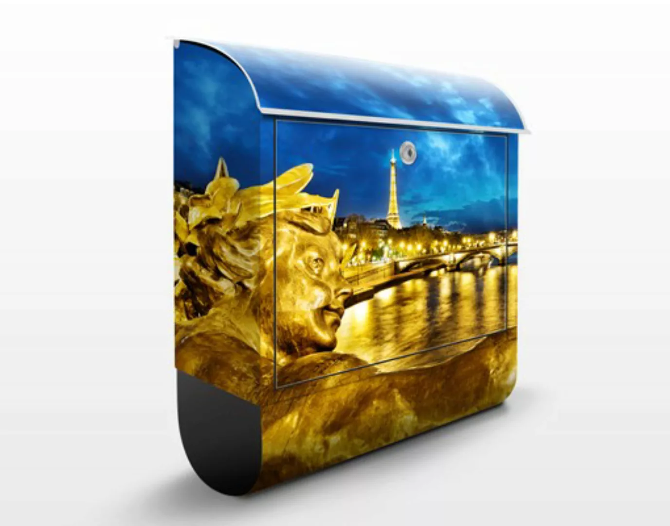 Briefkasten Architektur & Skylines Goldenes Paris günstig online kaufen
