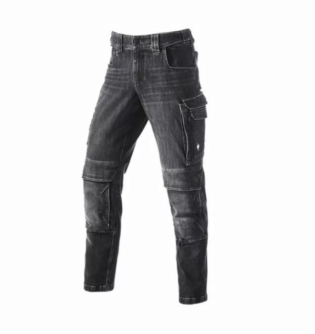 Engelbert Strauss Workerjeans Cargo Worker-Jeans e.s.concrete günstig online kaufen