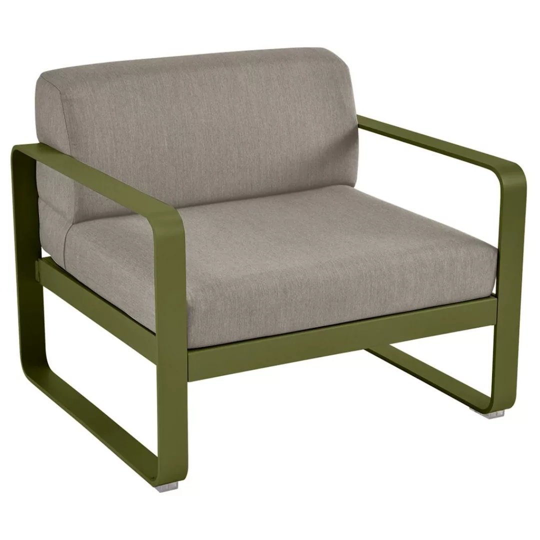 Bellevie Lounge-Sessel Outdoor D3 Pesto B8 Taupegrau günstig online kaufen