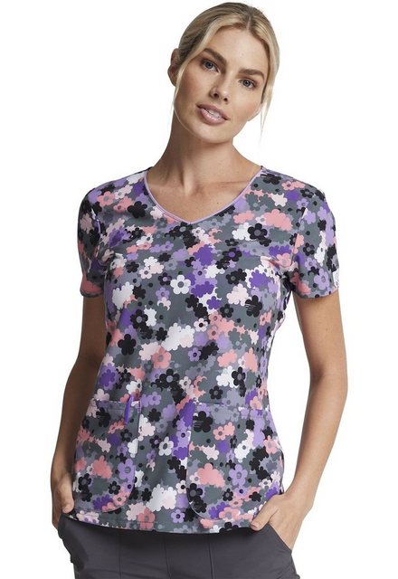 Dickies Funktionsbluse Bunt bedruckter Damen Kasack "Camo Blumen" Kasack mi günstig online kaufen